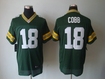 Nike Green Bay Packers 18 Randall Cobb Green 2012 Nike NFL Elite Jersey