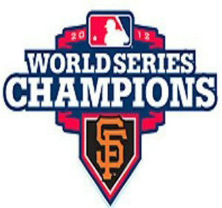 2012 San Francisco Giants World Series Champions Patch