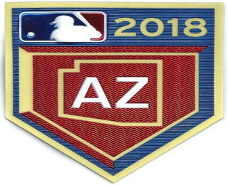2018 Cactus League Spring Training EmbossTech Jersey AZ Patch