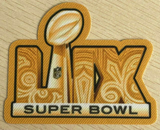 2025 Super Bowl LIX Gold Patch