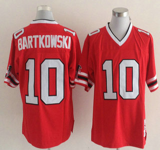 Atlanta Falcons #10 Steve Bartkowski Red Throwback Jersey