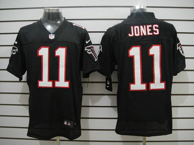 Atlanta Falcons 11 Julio Jones Black 2012 Nike NFL Elite Jerseys