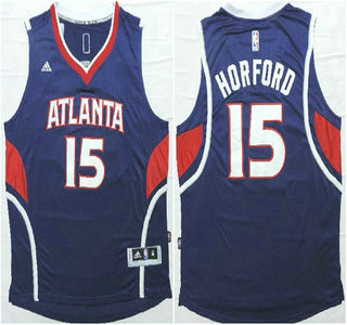 Atlanta Hawks #15 Al Horford Revolution 30 Swingman 2014 New Blue Jersey
