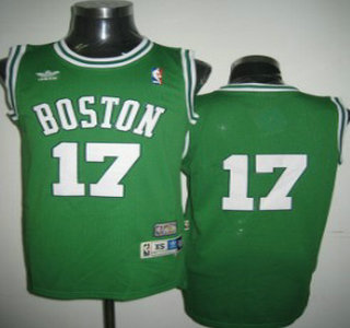 Boston Celtics #17 John Havlicek Green Hardwood Classics Soul Swingman Throwback Jersey