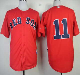 Boston Red Sox #11 Clay Buchholz Red Cool Base Jersey