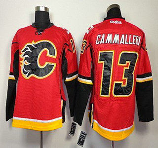 Calgary Flames 13 Michael Cammalleri Red Jersey