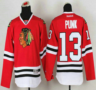 Chicago Blackhawks #13 CM Punk Red Kids Jersey