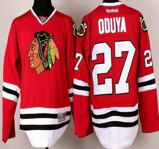 Chicago Blackhawks #27 Johnny Oduya Red Kids Jersey