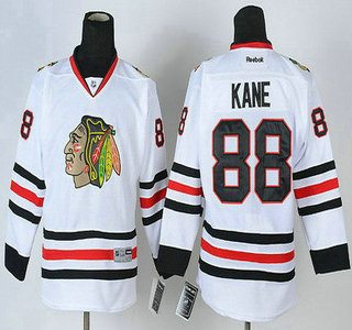 Chicago Blackhawks #88 Patrick Kane White Kids Jersey