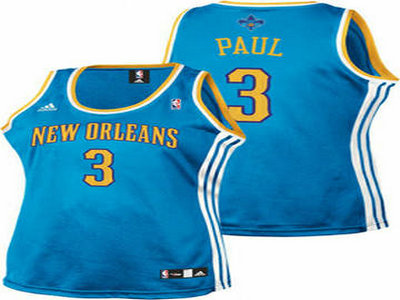 Chris Paul Fashion New Orleans Hornets Women Jersey