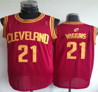 Cleveland Cavaliers #21 Andrew Wiggins Red Revolution 30 Authentic Jersey