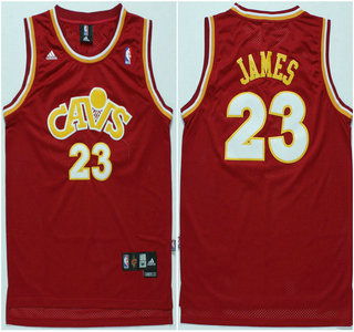 Cleveland Cavaliers #23 LeBron James Red Revolution 30 Swingman Jersey