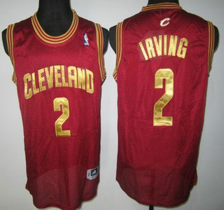 Cleveland Cavaliers 2 Kyrie Irving Red Swingman Jersey