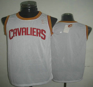 Cleveland Cavaliers Blank White Revolution 30 Authentic Jersey