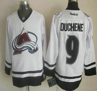Colorado Avalanche #9 Matt Duchene 2014 White Jersey