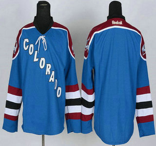 Colorado Avalanche Blank Blue Third Jersey