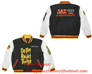 DOTHE RIGHT THING ROYAL SATIN JACKET