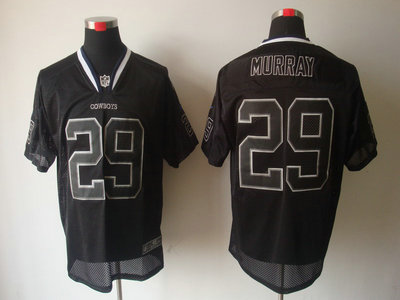 Nike Dallas Cowboys 29 DeMarco Murray Lights Out Black 2012 Nike NFL Elite Jersey