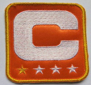 Denver Broncos Captain Orange C Patch