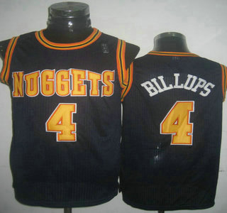 Denver Nuggets #4 Chauncey Billups Blue Revolution 30 Authentic Jersey