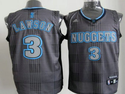 Denver Nuggets 3 Ty Lawson Black Rhythm Fashion Jersey