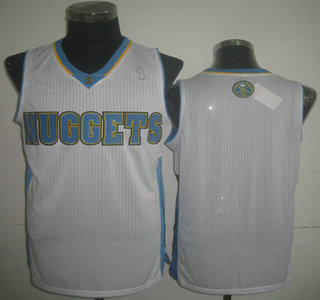 Denver Nuggets Blank White Revolution 30 Authentic Jersey