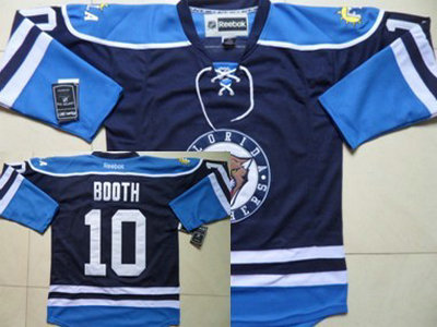 Florida Panthers 10 David Booth Blue Third Jersey