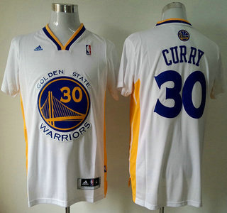 Golden State Warriors #30 Stephen Curry White Revolution 30 Swingman Jersey