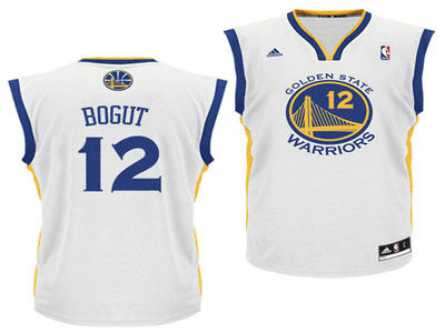 Golden State Warriors 12 Andrew Bogut White Jersey