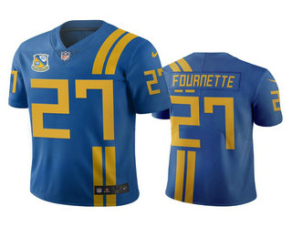 Jacksonville Jaguars #27 Leonard Fournette Royal City Edition Vapor Limited Jersey