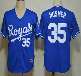 Kansas City Royals 35 Eric Hosmer Dark Blue Jersey