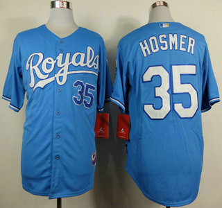 Kansas City Royals #35 Hosmer Light Blue Jersey