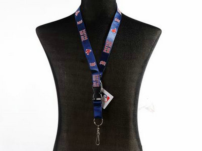 MLB Boston Red Sox blue key chain 2