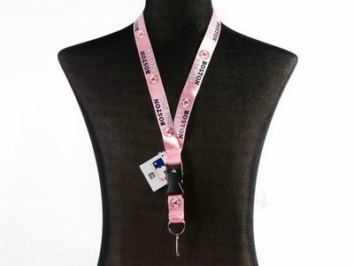 MLB Boston Red Sox pink key chain 2