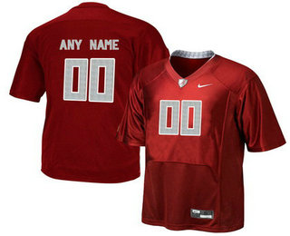 Men's Alabama Crimson Tide Customized College Football Pro Combat Jersey - Crimson
