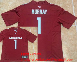Men's Arizona Cardinals #1 Kyler Murray Limited Red FUSE Vapor Jersey