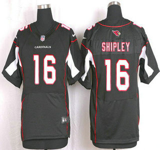 Men's Arizona Cardinals #16 Jaxson Shipley Black Alternate NFL Nike Elite Jersey