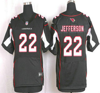 Men's Arizona Cardinals #22 Tony Jefferson Black Alternate NFL Nike Elite Jersey