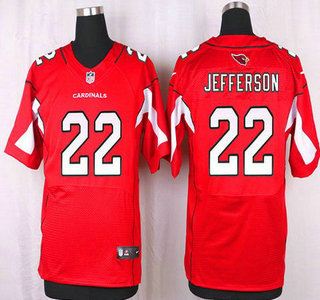 Men's Arizona Cardinals #22 Tony Jefferson Red Team Color NFL Nike Elite Jersey