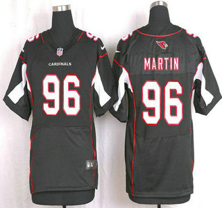 Men's Arizona Cardinals #96 Kareem Martin Black Alternate NFL Nike Elite Jersey