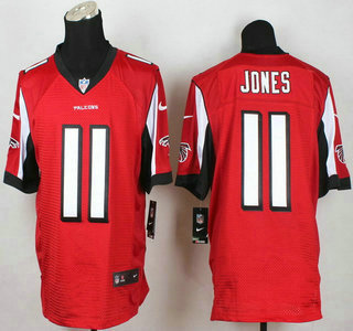 Men's Atlanta Falcons #11 Julio Jones Nike Red Elite Jersey