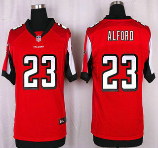 Men's Atlanta Falcons #23 Robert Alford Red Team Color NFL Nike Elite Jersey