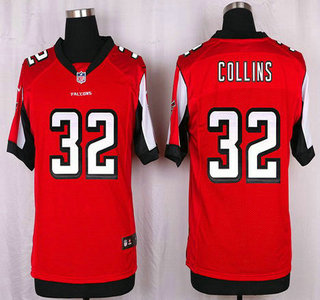 Men's Atlanta Falcons #32 Jalen Collins Red Team Color NFL Nike Elite Jersey