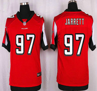 Men's Atlanta Falcons #97 Grady Jarrett Red Team Color NFL Nike Elite Jersey