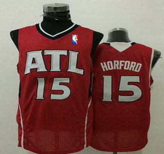 Men's Atlanta Hawks #15 Al Horford Red Swingman Jersey