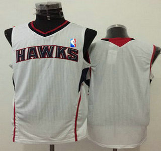 Men's Atlanta Hawks Blank White Swingman Jersey