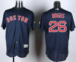 Men's Boston Red Sox #26 Wade Boggs Navy Blue 2016 Flexbase Baseball Jersey