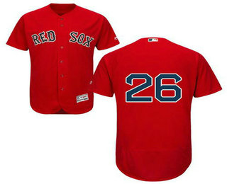 Men's Boston Red Sox #26 Wade Boggs Red 2016 Flexbase Baseball Jersey