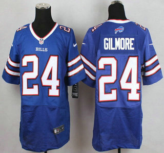 Men's Buffalo Bills #24 Stephon Gilmore Nike Light Blue Elite Jersey