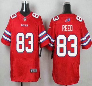 Men's Buffalo Bills #83 Andre Reed Red 2015 NFL Nike Elite Jersey